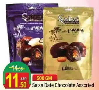 New W Mart Salsa Date Chocolate Assorted offer