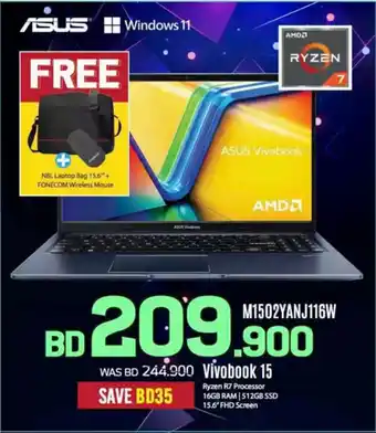 Sharaf DG Asus Vivobook 15 M1502YANJ116W offer