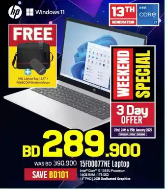 Sharaf DG HP Window 11 15FD0077NE Laptop offer