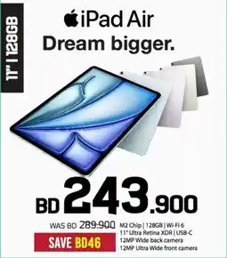 Sharaf DG Apple iPad Air Dream bigger offer