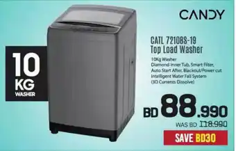 Sharaf DG Candy Top Load Washer CATL 721088-19 offer