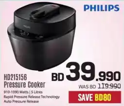 Sharaf DG Philips Pressure Cooker HD215156 offer