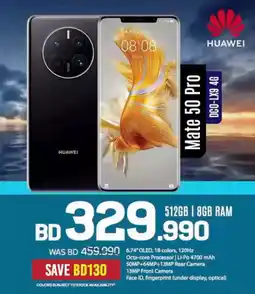 Sharaf DG Huawei Mate 50 Pro DCO-LX9-4G offer