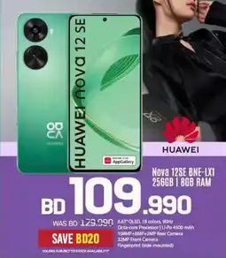 Sharaf DG Huawei Nova 12SE BNE-LX1 offer