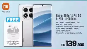 Sharaf DG Xiaomi Redmi Note 14 Pro 5G offer