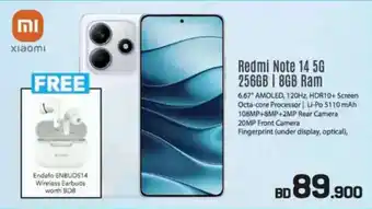 Sharaf DG Xiaomi Redmi Note 14 5G offer