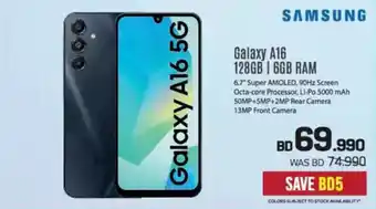 Sharaf DG Samsung Galaxy A16 offer