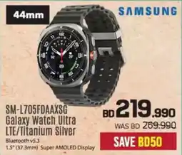 Sharaf DG Samsung SM-L705FDAAXSG Galaxy Watch Ultra LTE/Titanium Silver offer