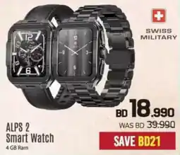 Sharaf DG Swiss Military ALPS 2 Smart WatMILITARY offer