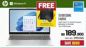 Sharaf DG Hp Windows 11 15FD0130NE Laptop offer