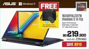 Sharaf DG Asus Windows 11 TN3402YALZ327W Vivobook S 14 Flip offer