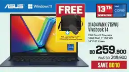 Sharaf DG Asus Windows 11 X1404VANKI715WU Vivobook 14 offer