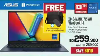 Sharaf DG Asus Windows 11 X1404VANKI715WU Vivobook 14 offer