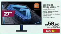 Sharaf DG Xiaomi G271 FHD LCD Gaming Monitor offer