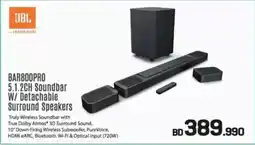 Sharaf DG UBL BAR800PRO 5.1.2CH Soundbar With Detachable Surround Speakers offer