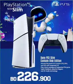 Sharaf DG Sony PS5 Slim Console Disk Edition offer