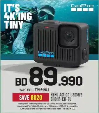 Sharaf DG GoPro HERO Action Camera CHDHF 131 EU offer