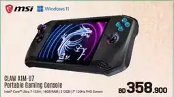 Sharaf DG MSI Claw A1M U7 Portable Gaming Console offer