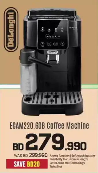 Sharaf DG DeLonghi ECAM220.60B Coffee Machine offer