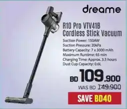 Sharaf DG Dreame R10 Pro VTV41B Cordless Stick Vacuum offer