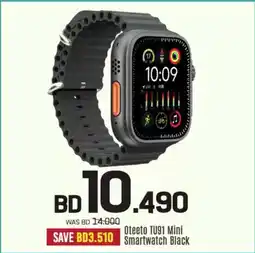 Sharaf DG Oteeto TU91 Mini Smartwatch Black offer