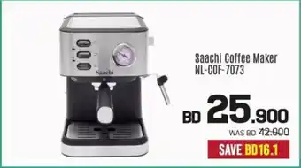 Sharaf DG Saachi Coffee Maker NL COF 7073 offer