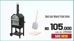 Sharaf DG Bad Axe Wood Fired Oven offer