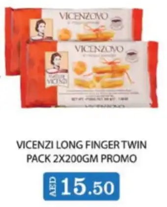 West Zone Supermarket Vicenzi long finger twin pack offer