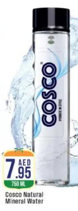 West Zone Supermarket Cosco Natural Mineral Water offer