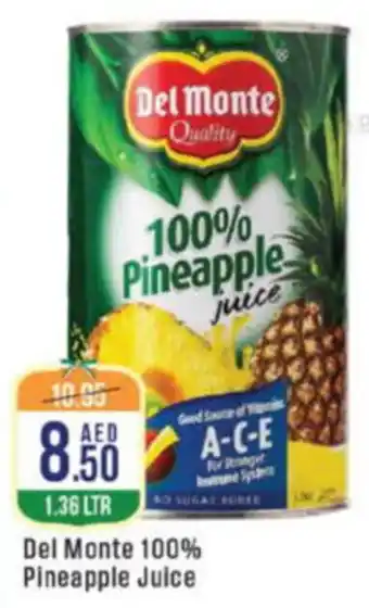 West Zone Supermarket Del Monte 100% Pineapple Juice offer