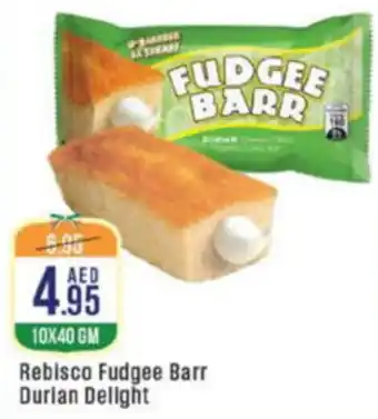 West Zone Supermarket Rebisco Fudgee Barr Durian Delight offer