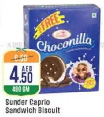 West Zone Supermarket Sunder Caprio Sandwich Biscuit offer