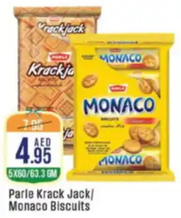 West Zone Supermarket Parle Krack Jack / Monaco Biscuits offer