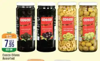 West Zone Supermarket Cosco Olives Assorted offer