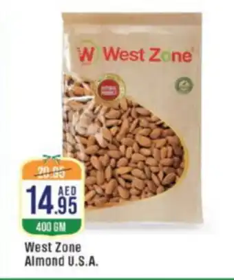 West Zone Supermarket West Zone Almond offer