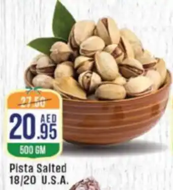 West Zone Supermarket Pista Salted 18/20 offer