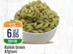 West Zone Supermarket Raisin Green Afghani offer