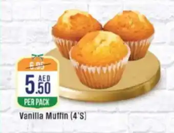 West Zone Supermarket Vanilla Muffin 4S offer