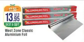 West Zone Supermarket West zone classic aluminium foll offer