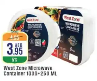 West Zone Supermarket West Zone Microwave Container offer