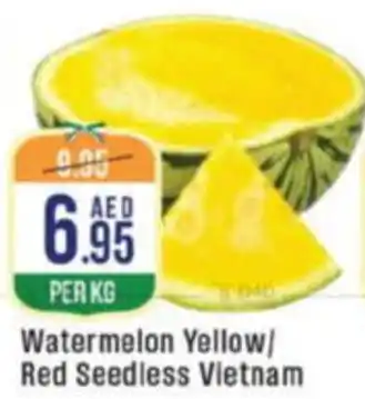 West Zone Supermarket Watermelon yellow red seedless offer