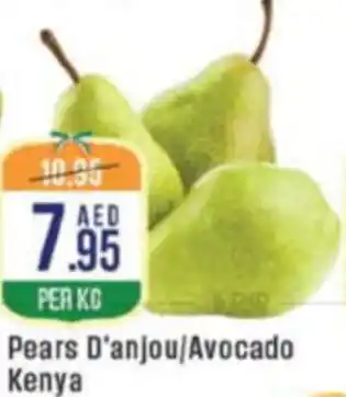 West Zone Supermarket Pears D'anjou Avocado offer