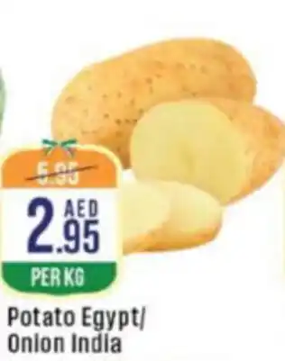 West Zone Supermarket Potato Egypt Onion offer