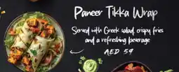 West Zone Supermarket Paneer tikka wrap offer