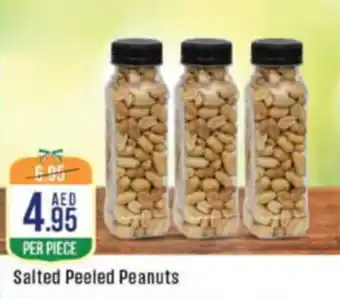 West Zone Supermarket Salted Peeled Peanuts offer