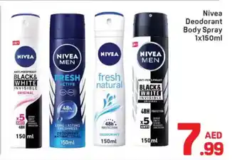 Day To Day Nivea deodorant body spray offer