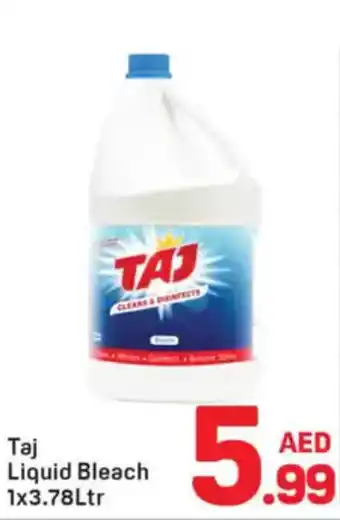 Day To Day Taj liquid bleach offer