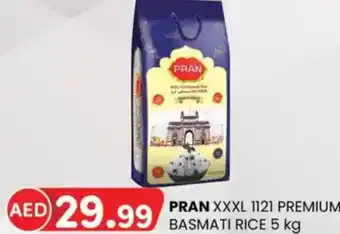 KM Trading Pran xxxl 1121 premium basmati rice offer