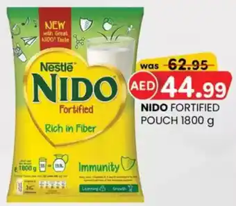 KM Trading Nido fortified pouch offer