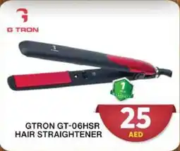 Grand Hyper Market GTRON GT-06HSR hair straightener offer